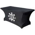 Spandex 6' Table Cover (1 Color Print)